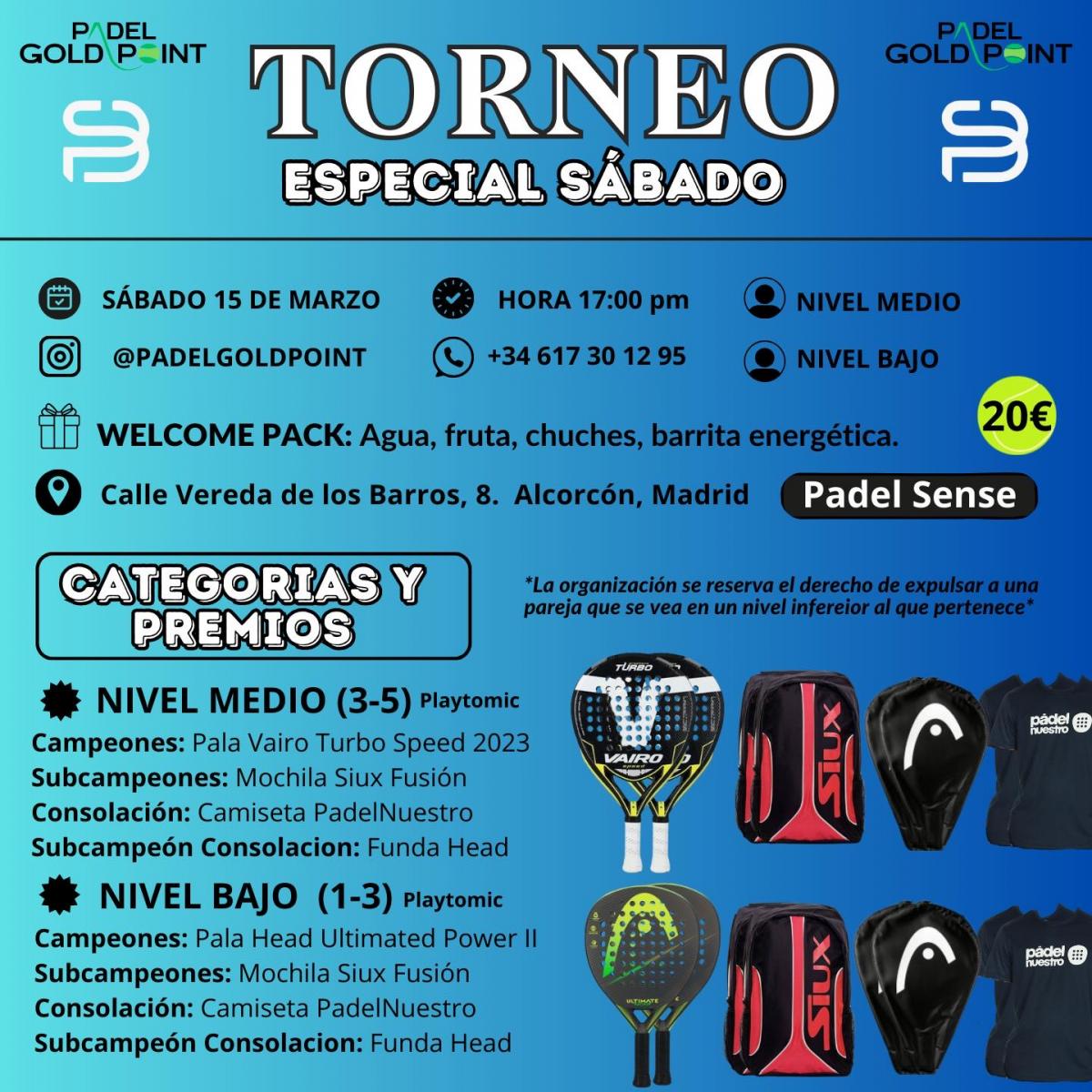 cartel del torneo