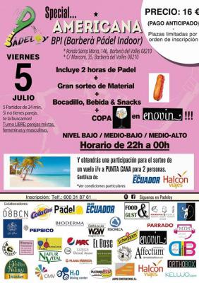 poster del torneo AMERICANA