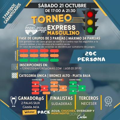 poster del torneo TORNEO EXPRESS MASCULINO