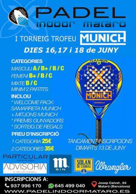 poster del torneo I TORNEIG TROFEU MUNICH