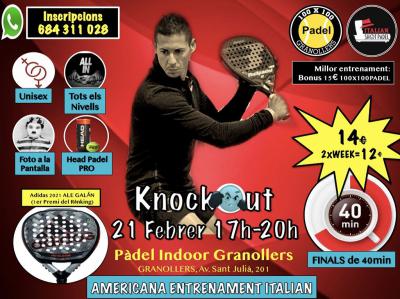 poster del torneo TORNEO KNOCKOUT