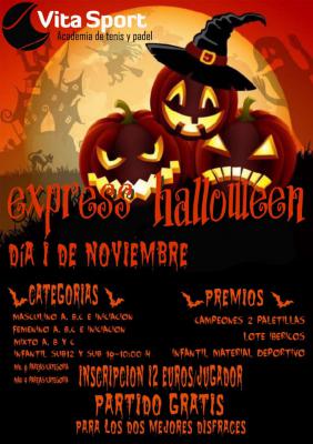 poster torneo EXPRESS HALLOWEEN