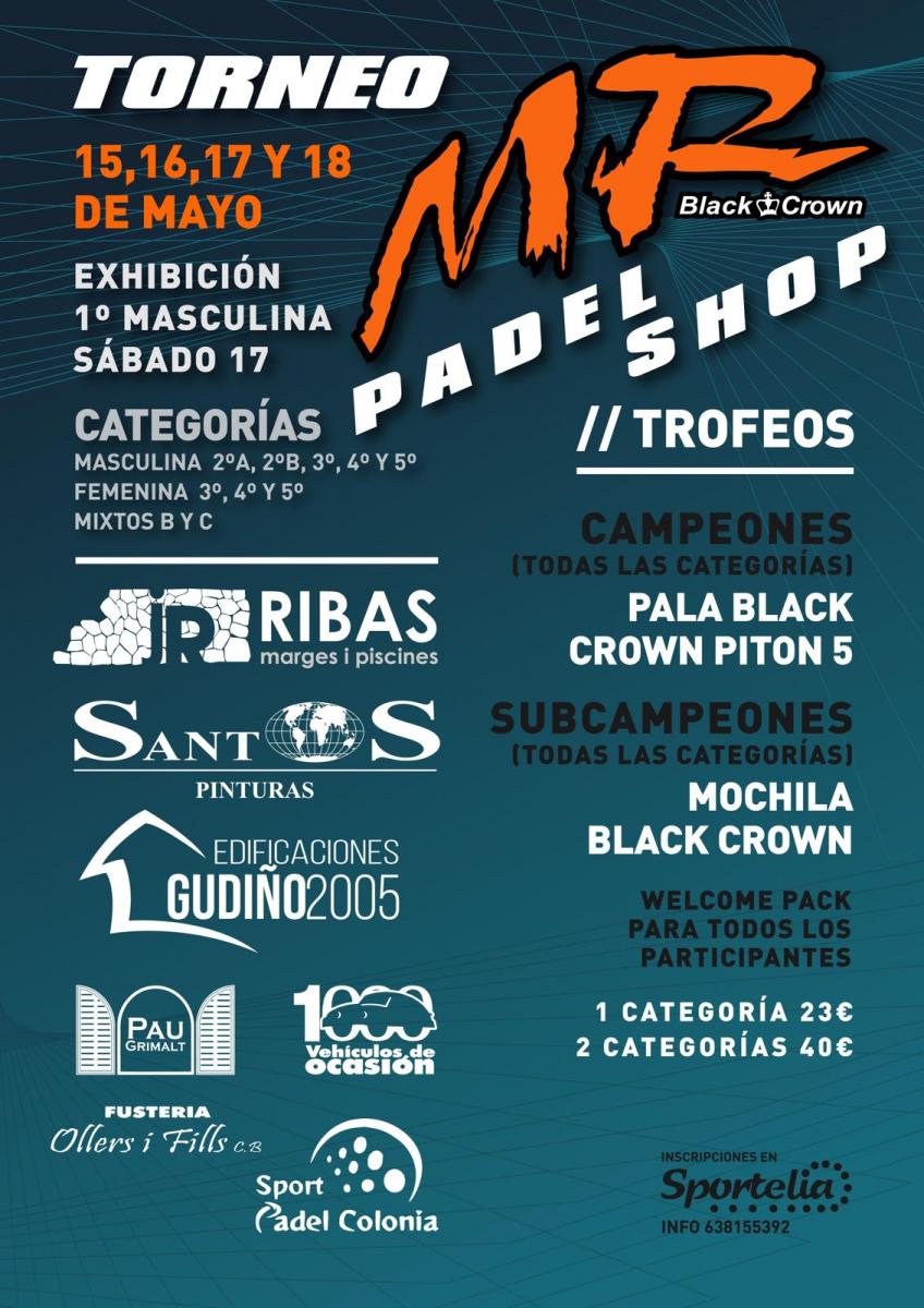 cartel del torneo