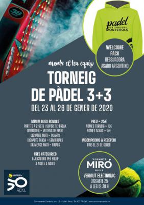 poster del torneo TORNEO 3+3