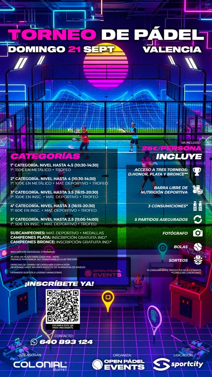 cartel del torneo