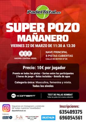 poster del torneo SUPER POZO MAÑANERO