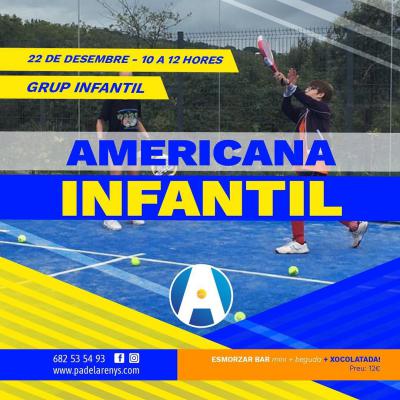 poster del torneo AMERICANA INFANTIL 