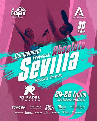 poster torneo CAMPEONATO PROVINCIAL ABSOLUTO - 500 SEVILLA