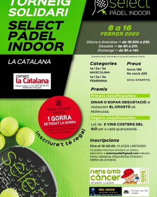 poster del torneo TORNEIG SOLIDARI AFANOC LLEIDA