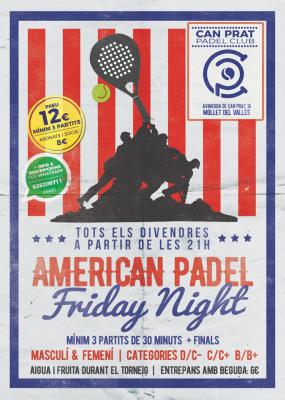 poster del torneo AMERICAN NIGHT