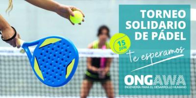 poster del torneo TORNEO SOLIDARIO ONGAWA - 15 JUNIO