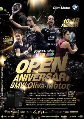 poster del torneo V OPEN ANIVERSARI BMW OLIVA MOTOR