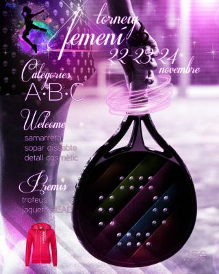 poster del torneo TORNEIG FEMENÍ