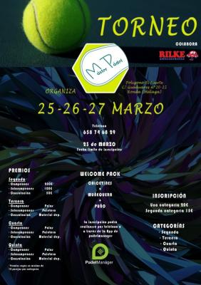 poster del torneo TORNEO MASTER PADEL RONDA