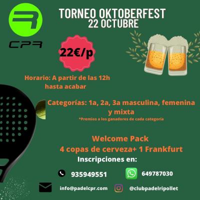 poster del torneo TORNEO OKTOBERFEST