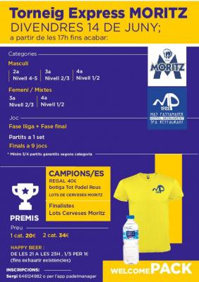 poster del torneo TORNEIG EXPRESS MORTIZ
