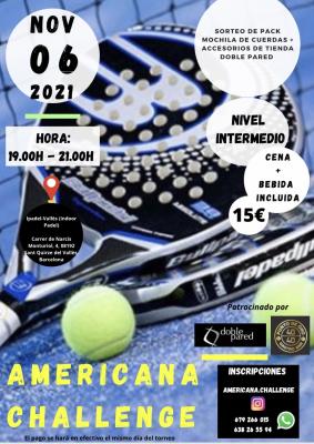 poster del torneo AMERICANA CHALLENGE