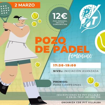 poster torneo POZO FEMENINO