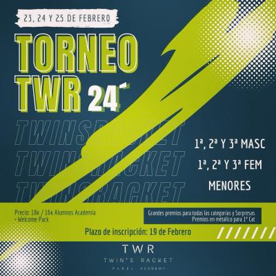 poster torneo TORNEO TWR 24