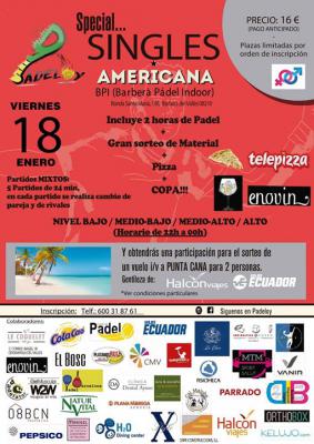 poster del torneo SPECIAL SINGLE AMERICANA