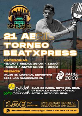 poster torneo TORNEO BEATXPRESS