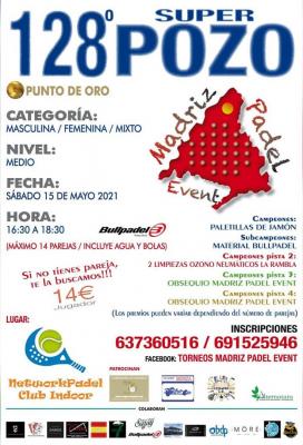 poster del torneo 128º SUPER POZO