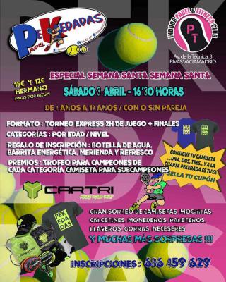 poster del torneo TORNEO PEKEDADAS