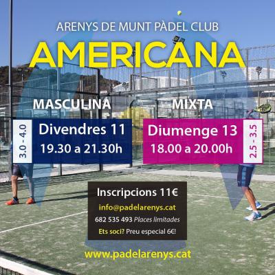 poster del torneo AMERICANAS