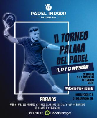 poster del torneo II TORNEO PALMA DEL PADEL