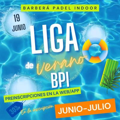 poster del torneo LIGA DE VERANO BPI