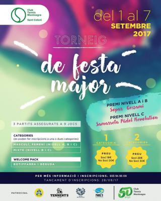 poster del torneo TORNEIG FESTA MAJOR