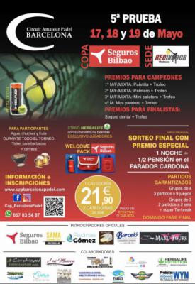poster del torneo 5ª PRUEBA CAP BARCELONA