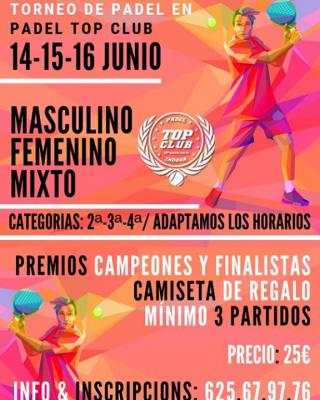 poster del torneo TORNEO DE PADEL
