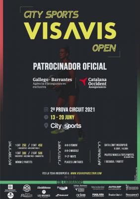 poster del torneo 2ª PROVA CIRCUIT 2021 - CITY SPORTS VISAVIS OPEN