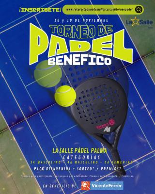 poster torneo TORNEO BENÉFICO FUNDACIÓN VICENTE FERRER