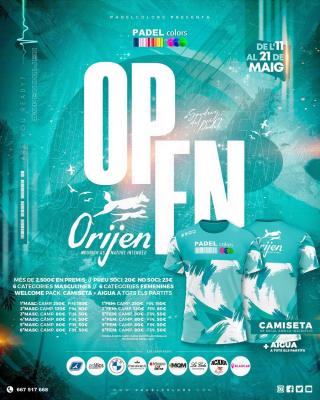 poster torneo OPEN ORIJEN SPAIN