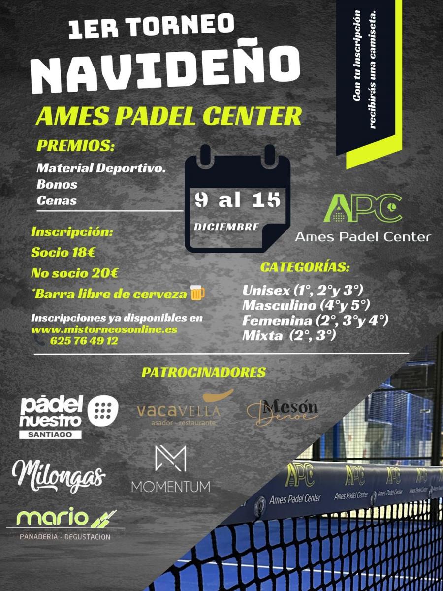 cartel del torneo