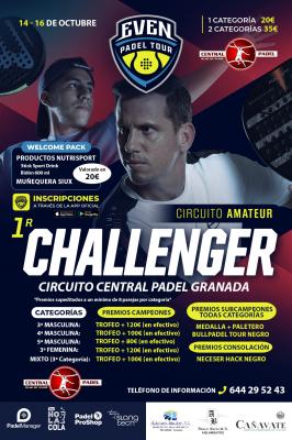 poster del torneo 1ER CHALLENGER EPT GRANADA