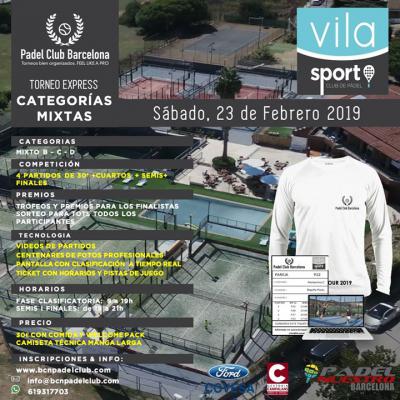 poster del torneo TORNEO EXPRESS MIXTAS