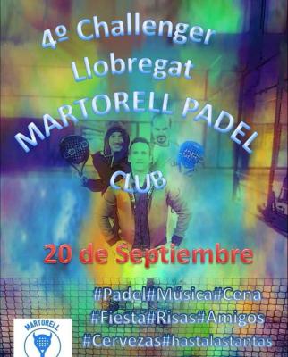 poster del torneo 4º CHALLENGER LLOBREGAT
