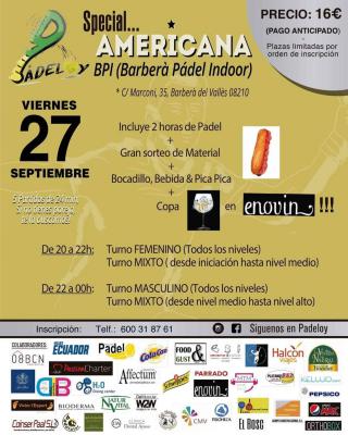poster del torneo AMERICANA SPECIAL