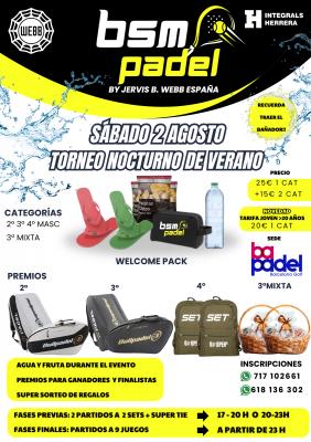poster torneo TORNEO NOCTURNO