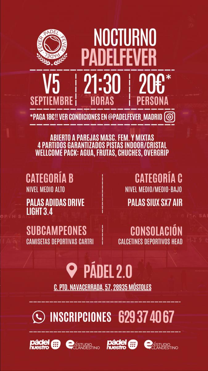 cartel del torneo