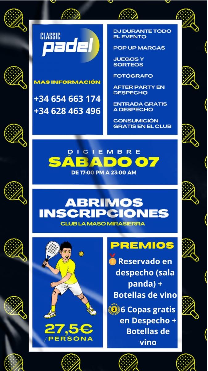 cartel del torneo