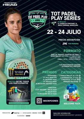 poster del torneo TORNEO 01 TOT PADEL PLAY SERIES