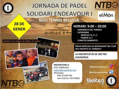 poster del torneo TORNEIG SOLIDARI ENDEAVOUR I