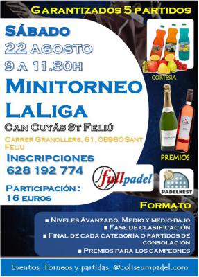 poster del torneo MINITORNEO COLISEUM