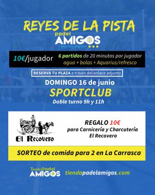 poster del torneo REYES DE LA PISTA EL RECOVERO