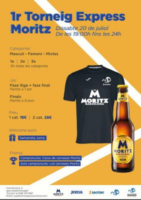 poster del torneo 1R TORNEIG EXPRESS MORITZ