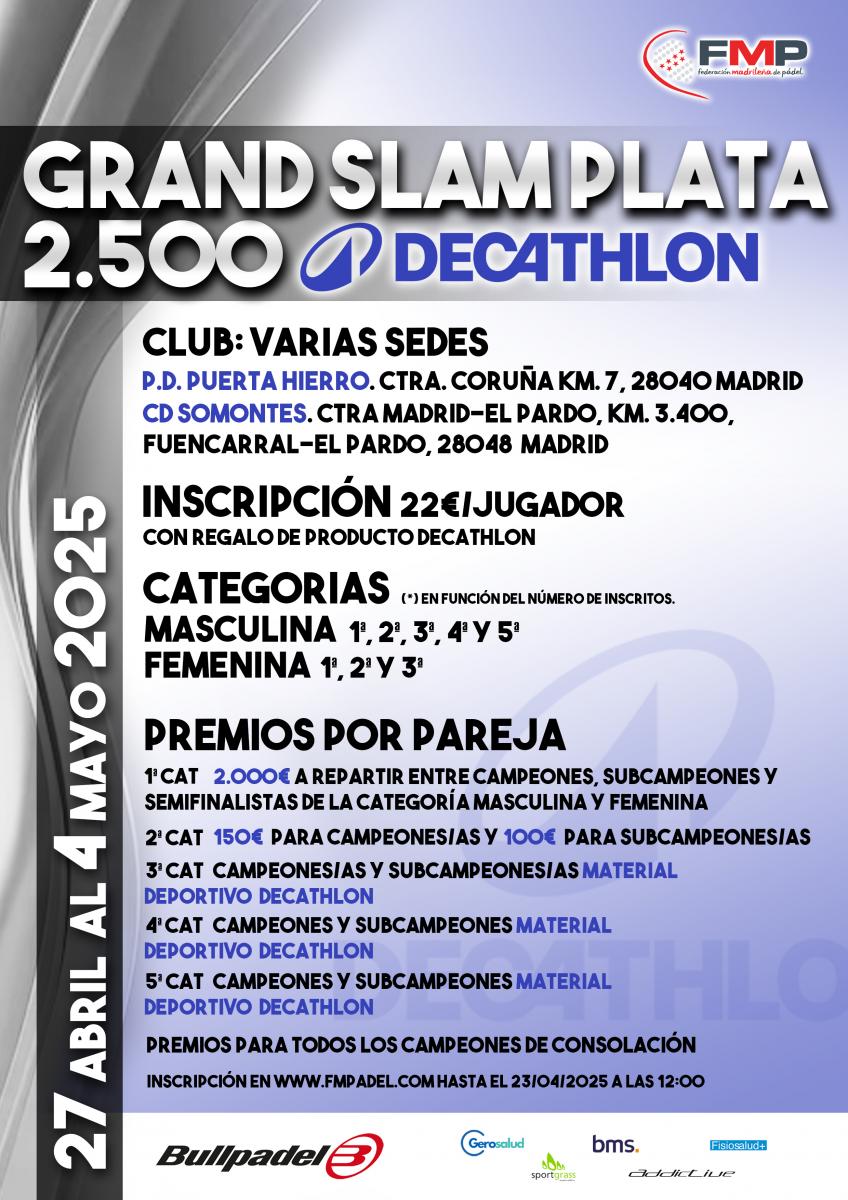 cartel del torneo